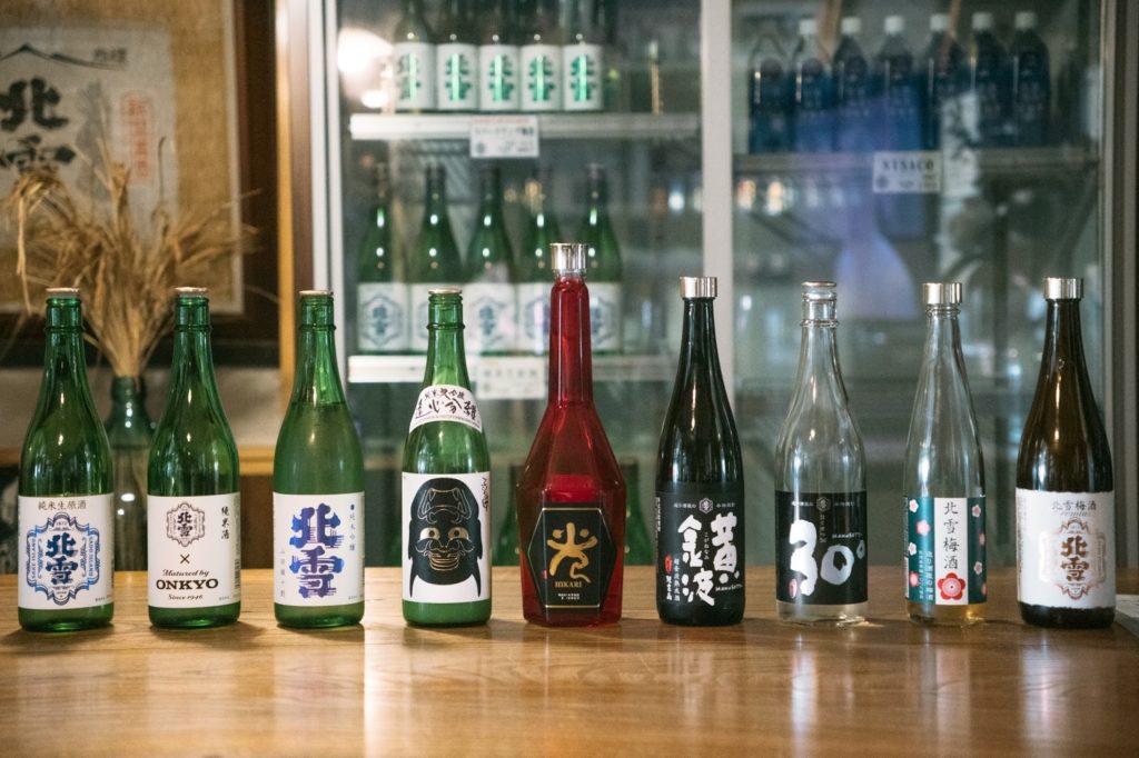 島内南部、北雪酒造